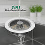 3 in 1 Sink Drain Strainer - Pack of 1
